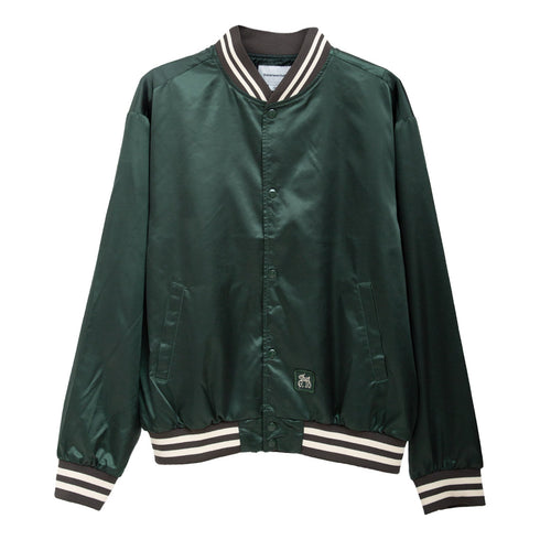 Thisisneverthat Satin Jacket Olive TN241WOWLS03 Degli Uberti